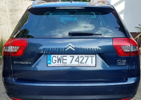 Citroen C5 cena 24200 przebieg: 323000, rok produkcji 2012 z Wejherowo małe 137